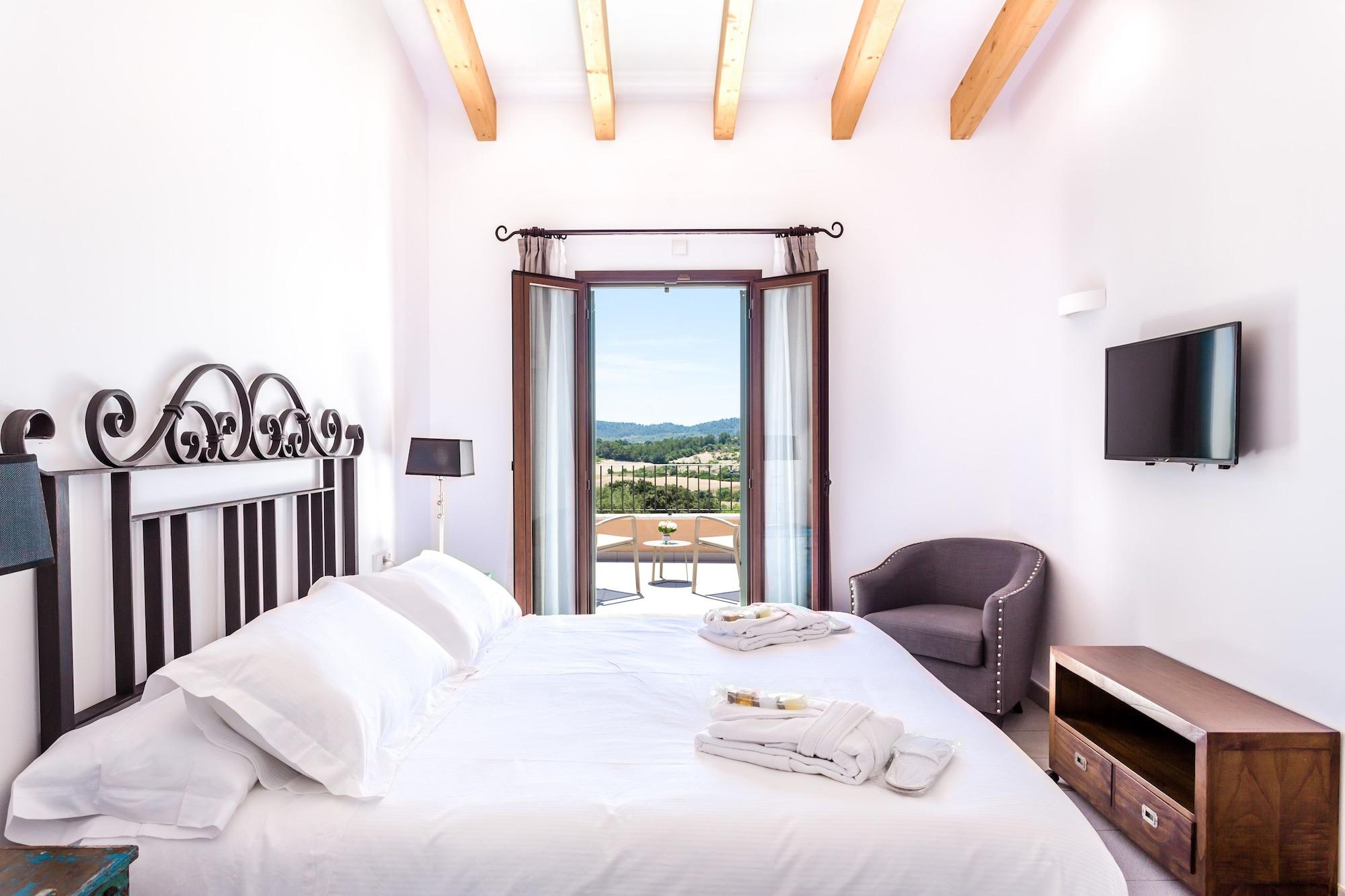 Agroturismo Ses Vistes Porreres Bagian luar foto