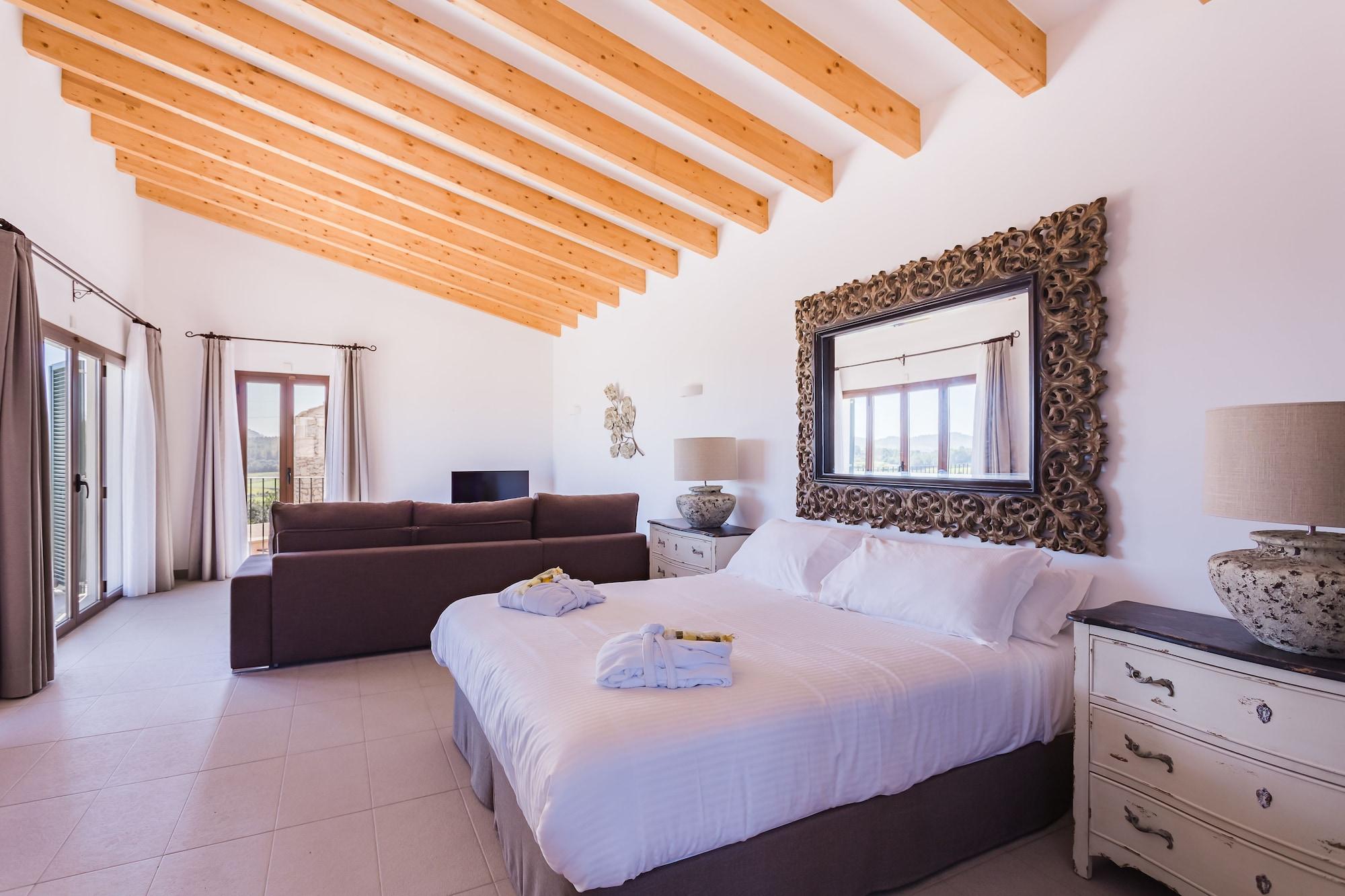 Agroturismo Ses Vistes Porreres Bagian luar foto